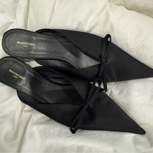 Balenciaga Black Mules